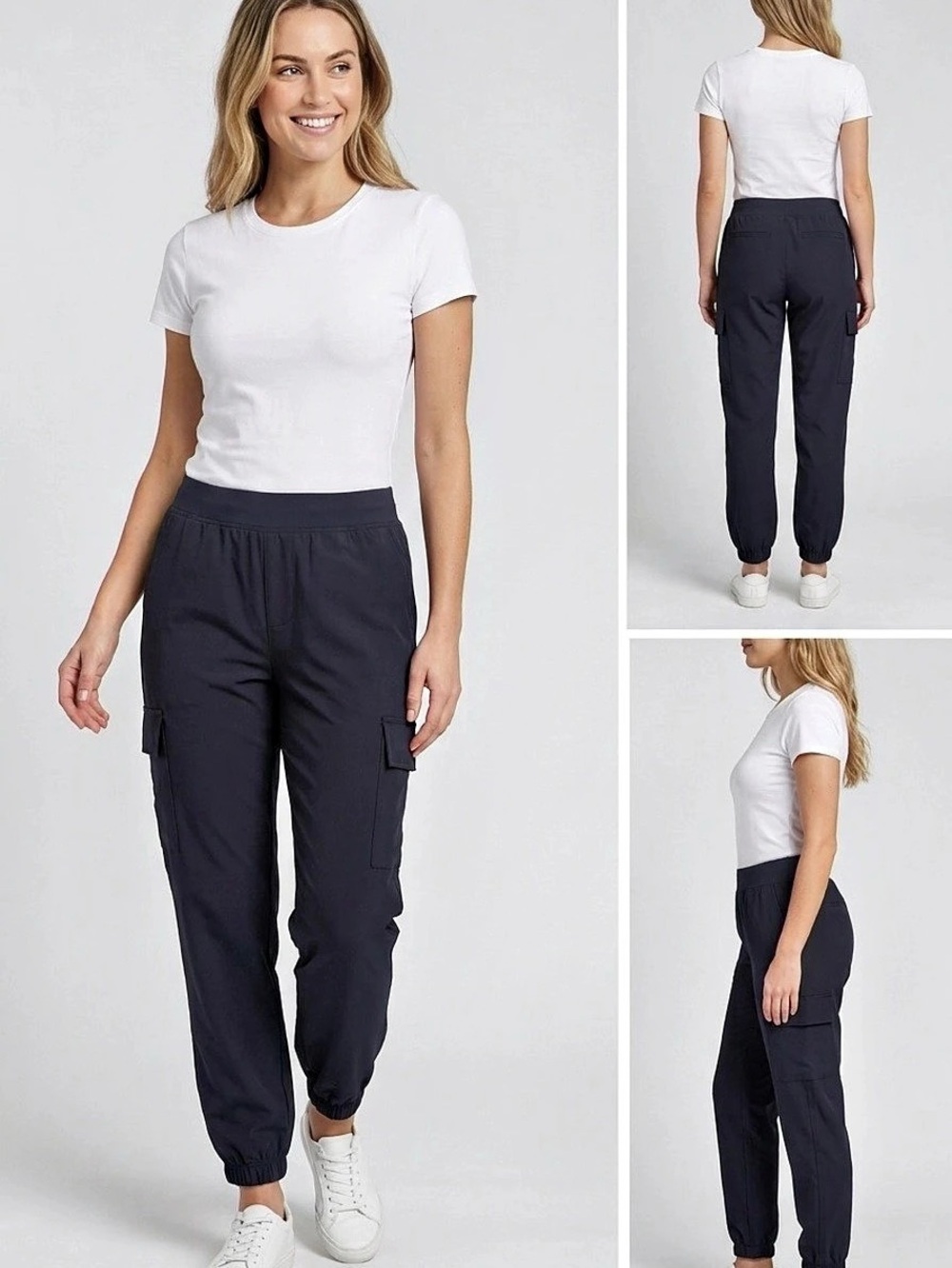 Calia Cargo Pant Black
